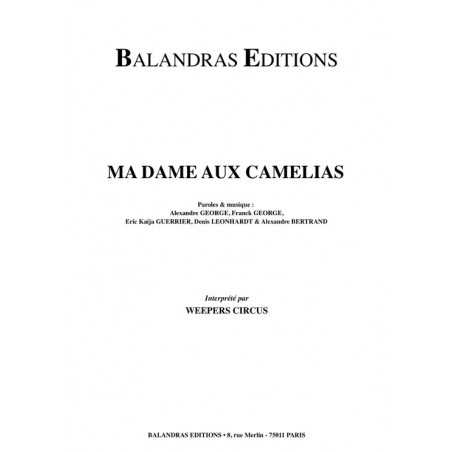 MA DAME AUX CAMÉLIAS