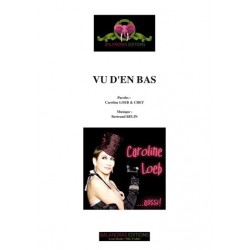 Partition VU D'EN BAS Caroline LOEB