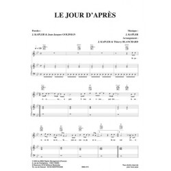 Partition LE JOUR D'APRÈS