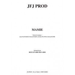Partition MAMIE BOULEVARD DES AIRS