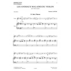 LES ANIMAUX MALADES DU VIOLON VOLUME 2