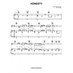 Partition HONESTY Billy Joel