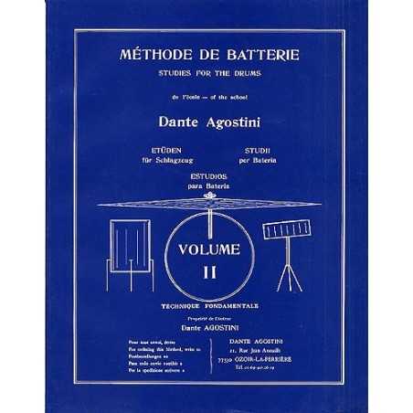 AGOSTINI - METHODE DE BATTERIE VOL.2