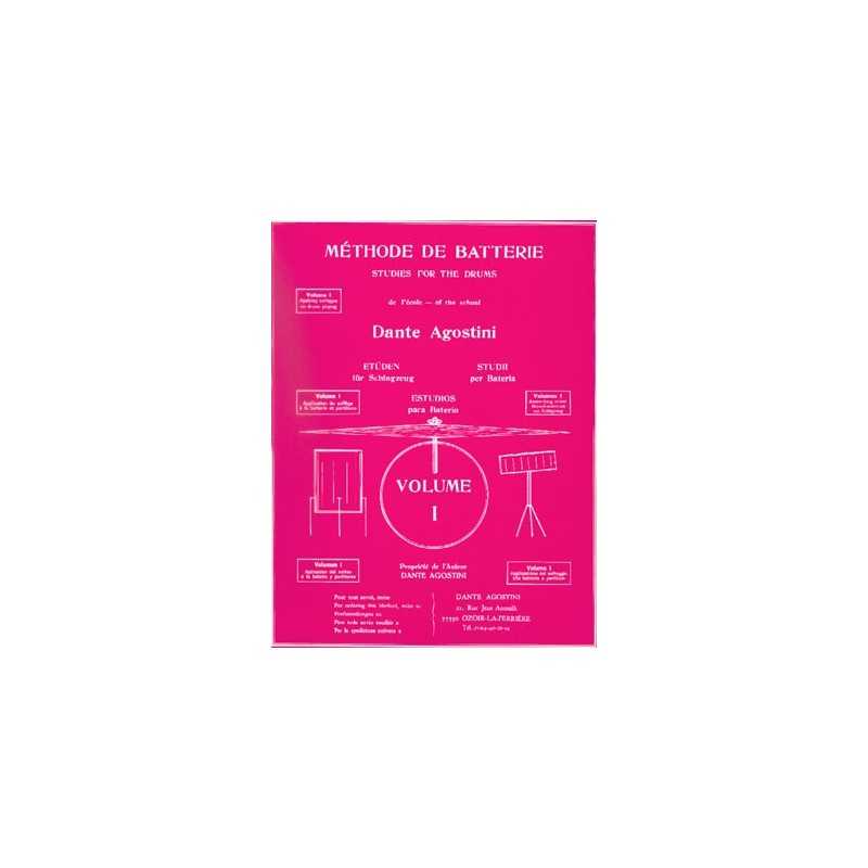 AGOSTINI METHODE DE BATTERIE VOL.I