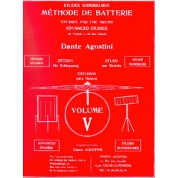 AGOSTINI METHODE DE BATTERIE VOL.V