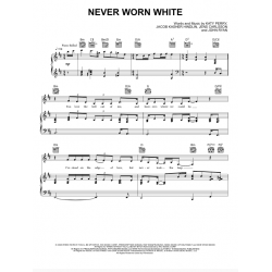NEVER WORN WHITE