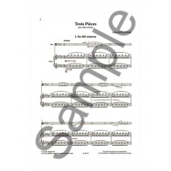 TROIS PIÈCES POUR ALTO ET PIANO