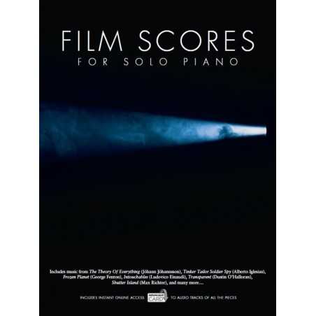 FILM SCORES FOR SOLO PIANO (+DOWNLOAD CARD)
