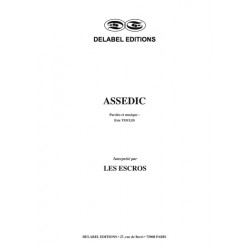 Sheet music ASSEDIC Les Escros pdf
