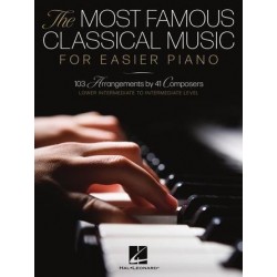 Partition THE MOST FAMOUS CLASSICAL MUSIC FOR EASIER PIANO