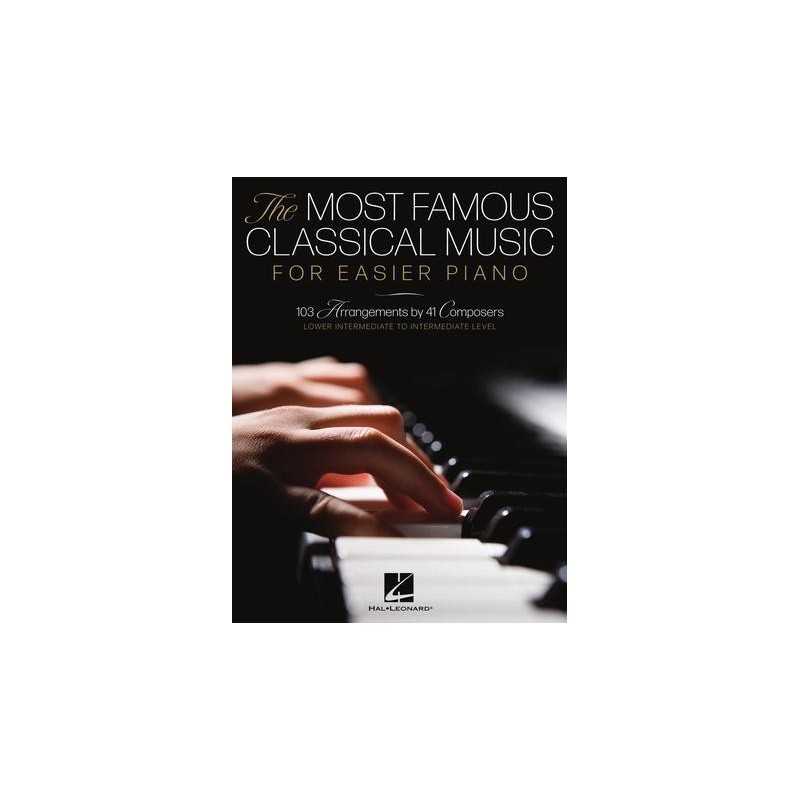 Partition THE MOST FAMOUS CLASSICAL MUSIC FOR EASIER PIANO