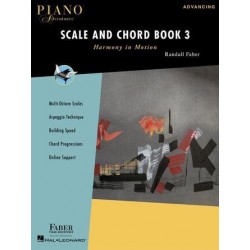 Partition PIANO ADVENTURES SCALE AND CHORD BOOK 3