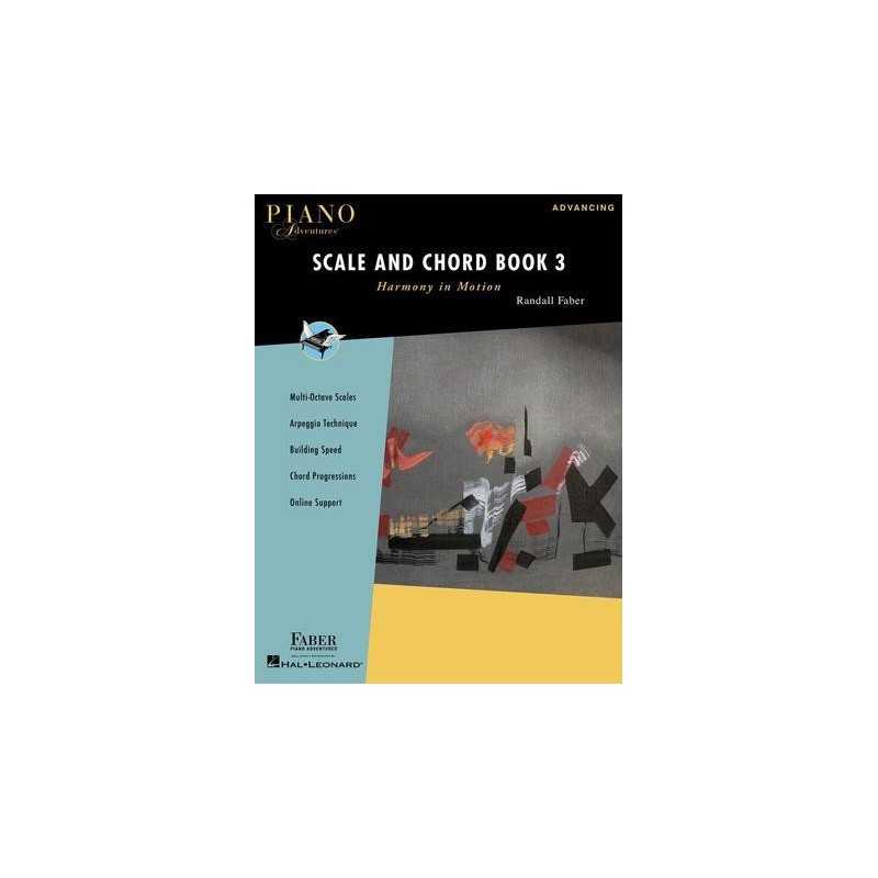 Partition PIANO ADVENTURES SCALE AND CHORD BOOK 3