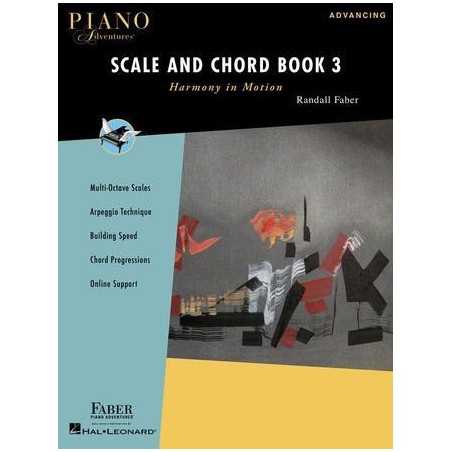 PIANO ADVENTURES SCALE AND CHORD BOOK 3