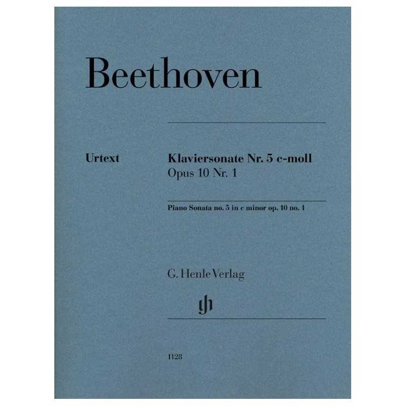 Partition PIANO SONATA NO.5 IN C MINOR OP.10 NO.1