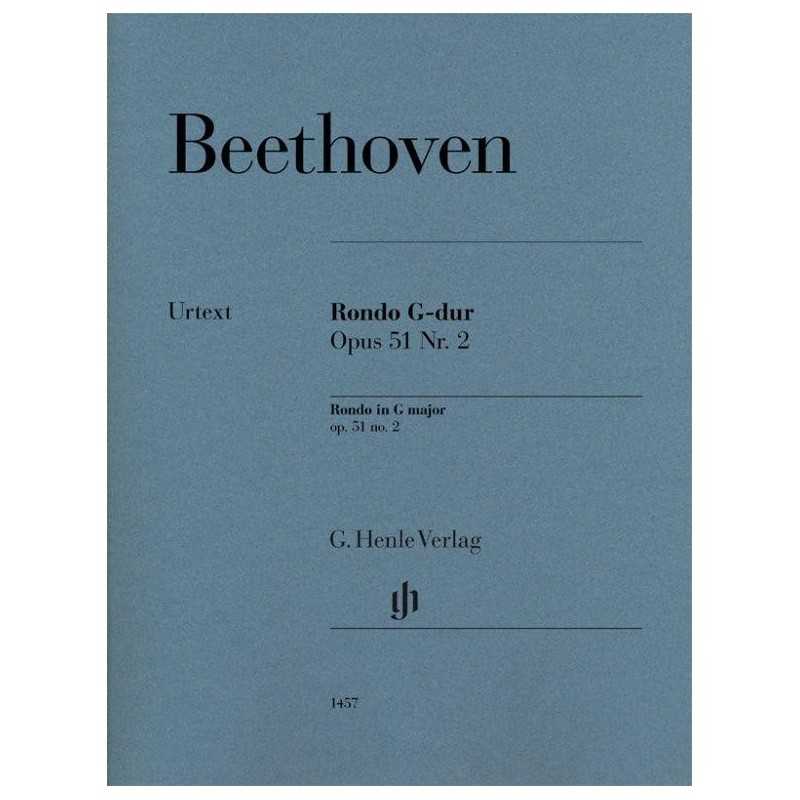 Partition RONDO IN G MAJOR OP.51 NO.2