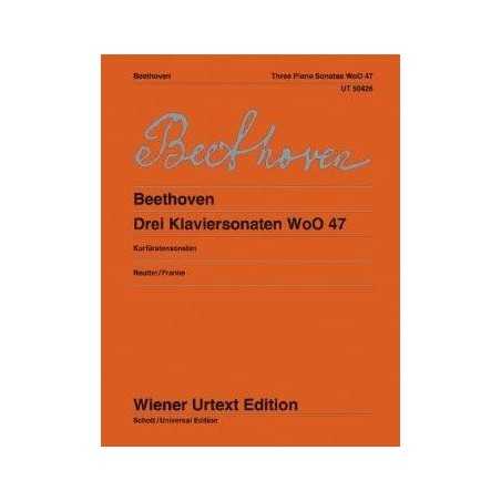 THREE PIANO SONATAS WOO 47