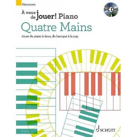 QUATRE MAINS (+CD)