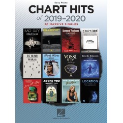 Sheet music CHART HITS OF 2019-2020 (EASY PIANO)
