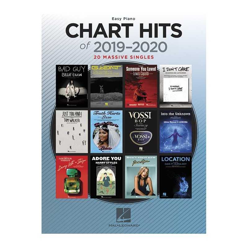 Sheet music CHART HITS OF 2019-2020 (EASY PIANO)