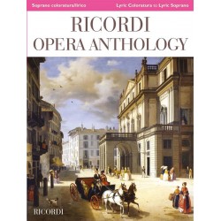 Sheet music RICORDI OPERA ANTHOLOGY