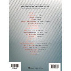 Sheet music CHART HITS OF 2019-2020 (UKULELE)