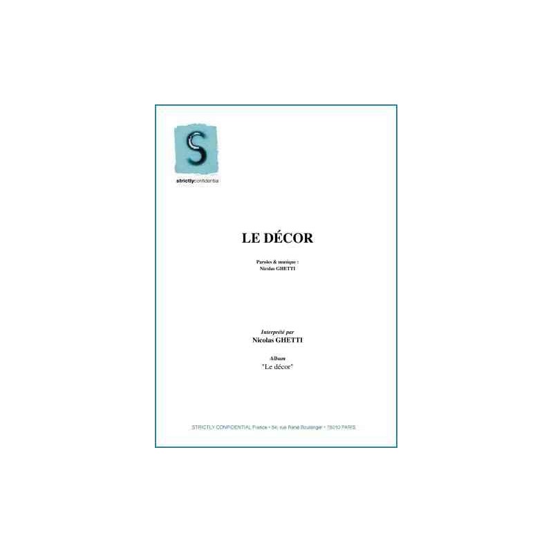 LE DÉCOR