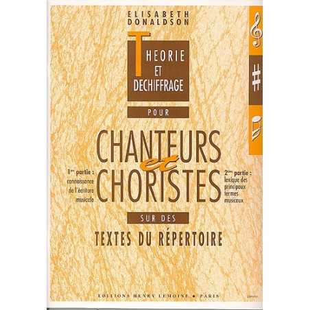Théorie et Déchiffrage Pour Chanteurs et Choristes