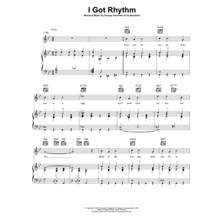 I GOT RHYTHM
