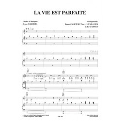 Partition LA VIE EST PARFAITE CALI