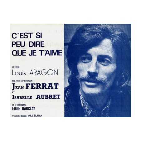 C'EST SI PEU DIRE QUE JE T'AIME