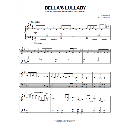 BELLA'S LULLABY