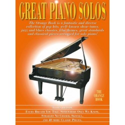GREAT PIANO SOLOS THE ORANGE BOOK