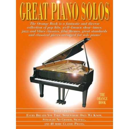 GREAT PIANO SOLOS - THE ORANGE BOOK