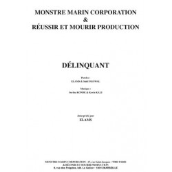 Partition DÉLINQUANT ELAMS