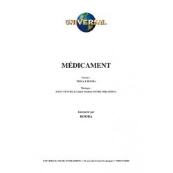 Partition MÉDICAMENT BOOBA
