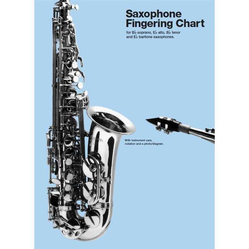 SAXOPHONE FINGERING CHART