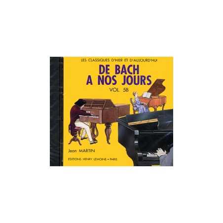 CD DE BACH À NOS JOURS VOL.5B