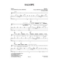 Sheet music SALOPE BIGFLO & OLI