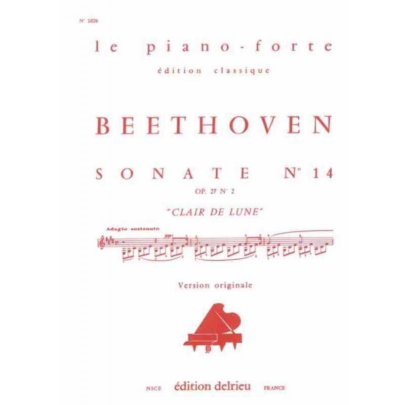 SONATE N°14 CLAIR DE LUNE OP.27 N°2