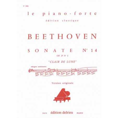 SONATE N°14 CLAIR DE LUNE OP.27 N°2