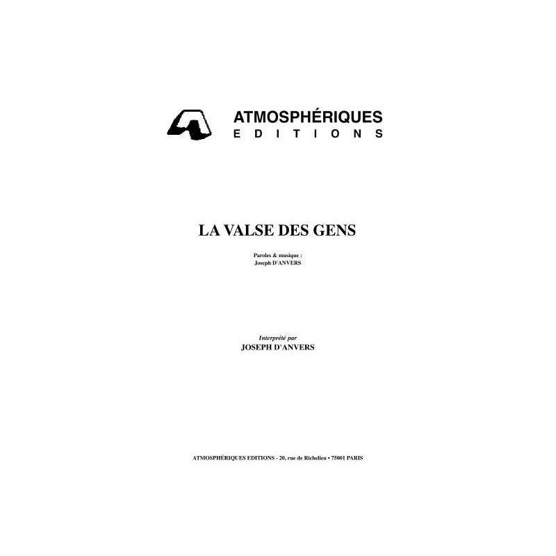 LA VALSE DES GENS