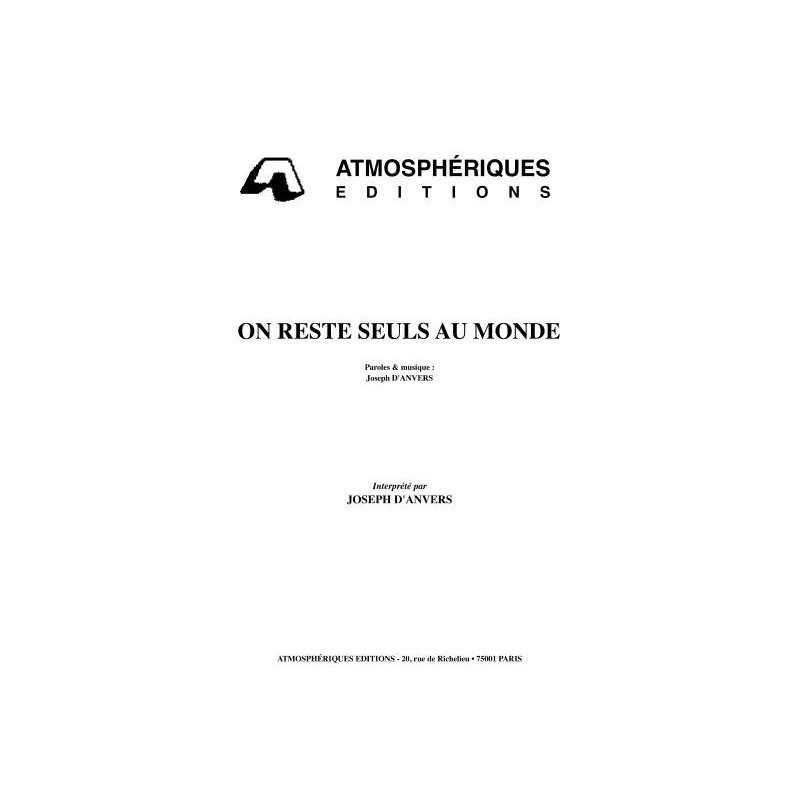 ON RESTE SEULS AU MONDE