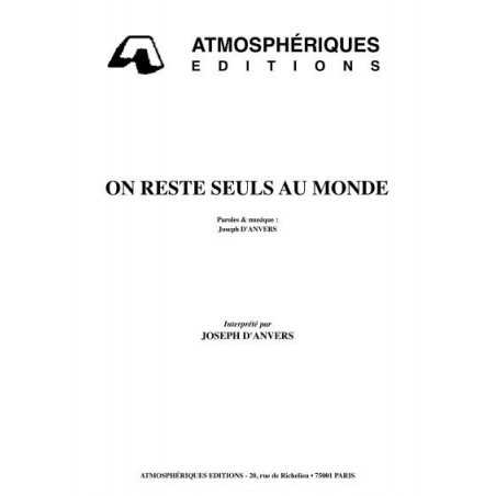 ON RESTE SEULS AU MONDE
