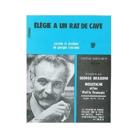 ÉLÉGIE À UN RAT DE CAVE