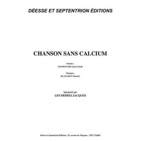 CHANSON SANS CALCIUM