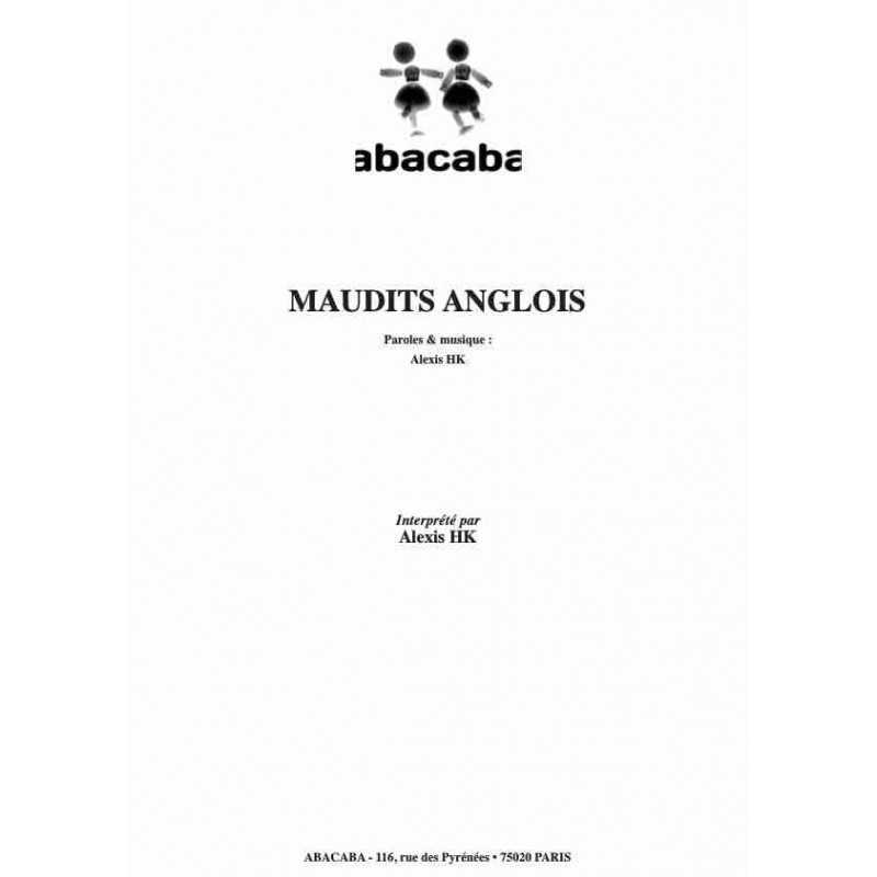 Partition MAUDITS ANGLOIS ALEXIS HK