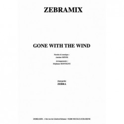 Partition GONE WITH THE WIND ZEBRA
