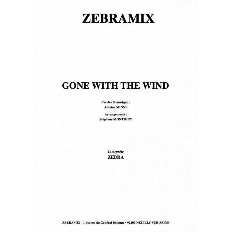 Partition GONE WITH THE WIND ZEBRA