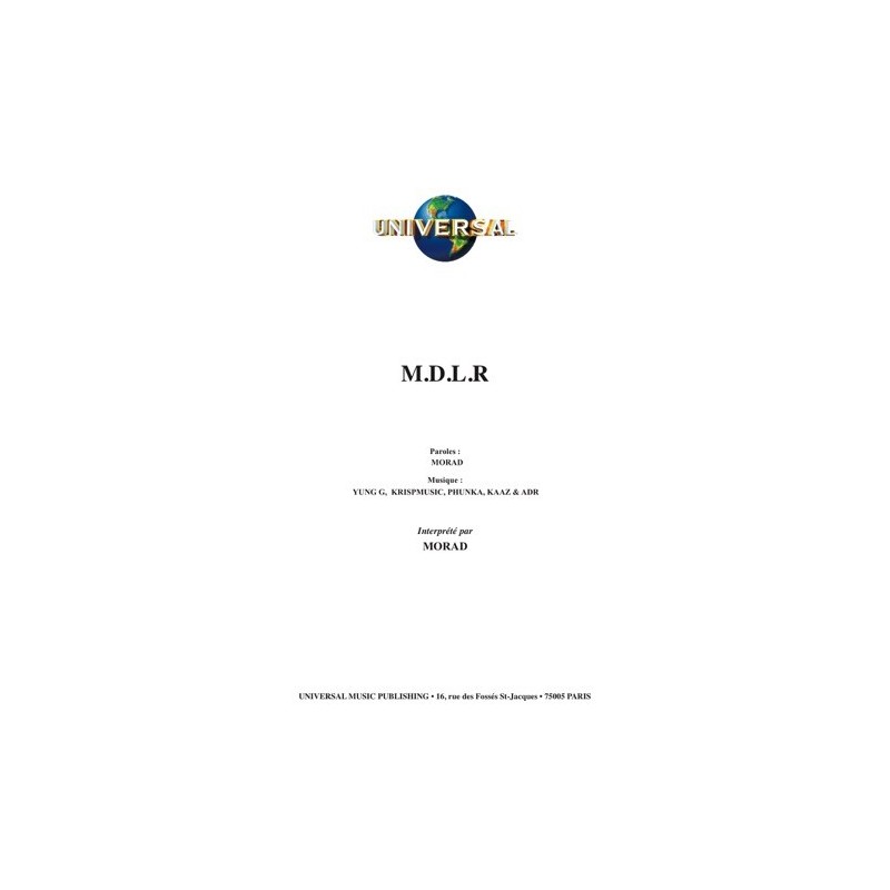 Partition M.D.L.R MORAD